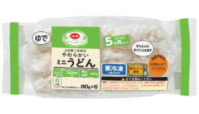 やわらかいミニうどん