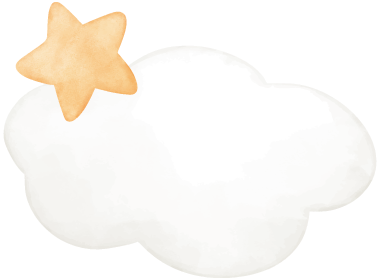雲と星