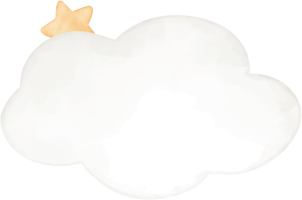 雲と星