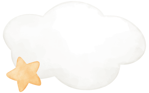 雲と星