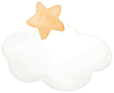 雲と星