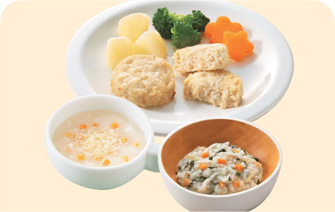 離乳食や保存食など子育てに嬉しい商品が豊富