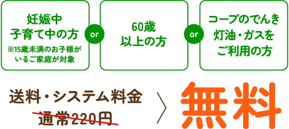 送料・システム料金無料